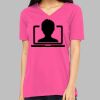 Missy's Relaxed Jersey Short-Sleeve V-Neck T-Shirt Thumbnail