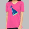 Missy's Relaxed Jersey Short-Sleeve V-Neck T-Shirt Thumbnail