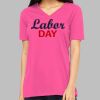 Missy's Relaxed Jersey Short-Sleeve V-Neck T-Shirt Thumbnail
