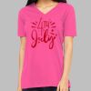 Missy's Relaxed Jersey Short-Sleeve V-Neck T-Shirt Thumbnail