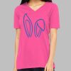 Missy's Relaxed Jersey Short-Sleeve V-Neck T-Shirt Thumbnail