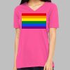 Missy's Relaxed Jersey Short-Sleeve V-Neck T-Shirt Thumbnail