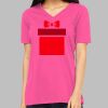 Missy's Relaxed Jersey Short-Sleeve V-Neck T-Shirt Thumbnail
