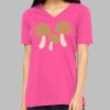 Missy's Relaxed Jersey Short-Sleeve V-Neck T-Shirt Thumbnail