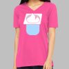 Missy's Relaxed Jersey Short-Sleeve V-Neck T-Shirt Thumbnail