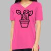 Missy's Relaxed Jersey Short-Sleeve V-Neck T-Shirt Thumbnail