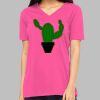 Missy's Relaxed Jersey Short-Sleeve V-Neck T-Shirt Thumbnail