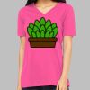 Missy's Relaxed Jersey Short-Sleeve V-Neck T-Shirt Thumbnail