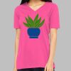 Missy's Relaxed Jersey Short-Sleeve V-Neck T-Shirt Thumbnail