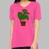 Missy's Relaxed Jersey Short-Sleeve V-Neck T-Shirt Thumbnail