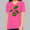 Missy's Relaxed Jersey Short-Sleeve V-Neck T-Shirt Thumbnail