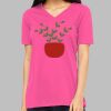 Missy's Relaxed Jersey Short-Sleeve V-Neck T-Shirt Thumbnail