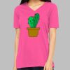 Missy's Relaxed Jersey Short-Sleeve V-Neck T-Shirt Thumbnail
