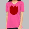 Missy's Relaxed Jersey Short-Sleeve V-Neck T-Shirt Thumbnail