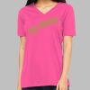 Missy's Relaxed Jersey Short-Sleeve V-Neck T-Shirt Thumbnail