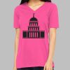 Missy's Relaxed Jersey Short-Sleeve V-Neck T-Shirt Thumbnail