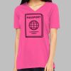 Missy's Relaxed Jersey Short-Sleeve V-Neck T-Shirt Thumbnail