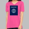 Missy's Relaxed Jersey Short-Sleeve V-Neck T-Shirt Thumbnail