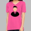 Missy's Relaxed Jersey Short-Sleeve V-Neck T-Shirt Thumbnail