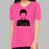 Missy's Relaxed Jersey Short-Sleeve V-Neck T-Shirt Thumbnail