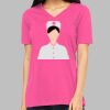 Missy's Relaxed Jersey Short-Sleeve V-Neck T-Shirt Thumbnail