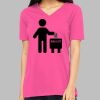 Missy's Relaxed Jersey Short-Sleeve V-Neck T-Shirt Thumbnail