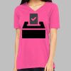 Missy's Relaxed Jersey Short-Sleeve V-Neck T-Shirt Thumbnail