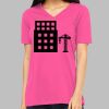 Missy's Relaxed Jersey Short-Sleeve V-Neck T-Shirt Thumbnail
