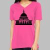 Missy's Relaxed Jersey Short-Sleeve V-Neck T-Shirt Thumbnail