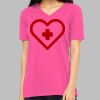 Missy's Relaxed Jersey Short-Sleeve V-Neck T-Shirt Thumbnail