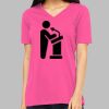 Missy's Relaxed Jersey Short-Sleeve V-Neck T-Shirt Thumbnail