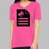 Missy's Relaxed Jersey Short-Sleeve V-Neck T-Shirt Thumbnail
