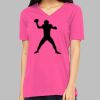 Missy's Relaxed Jersey Short-Sleeve V-Neck T-Shirt Thumbnail