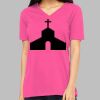 Missy's Relaxed Jersey Short-Sleeve V-Neck T-Shirt Thumbnail