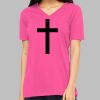 Missy's Relaxed Jersey Short-Sleeve V-Neck T-Shirt Thumbnail