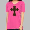 Missy's Relaxed Jersey Short-Sleeve V-Neck T-Shirt Thumbnail