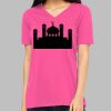 Missy's Relaxed Jersey Short-Sleeve V-Neck T-Shirt Thumbnail