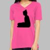 Missy's Relaxed Jersey Short-Sleeve V-Neck T-Shirt Thumbnail