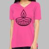 Missy's Relaxed Jersey Short-Sleeve V-Neck T-Shirt Thumbnail