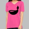 Missy's Relaxed Jersey Short-Sleeve V-Neck T-Shirt Thumbnail