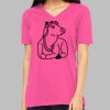 Missy's Relaxed Jersey Short-Sleeve V-Neck T-Shirt Thumbnail