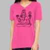 Missy's Relaxed Jersey Short-Sleeve V-Neck T-Shirt Thumbnail