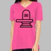Missy's Relaxed Jersey Short-Sleeve V-Neck T-Shirt Thumbnail