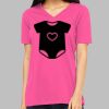 Missy's Relaxed Jersey Short-Sleeve V-Neck T-Shirt Thumbnail
