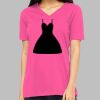 Missy's Relaxed Jersey Short-Sleeve V-Neck T-Shirt Thumbnail