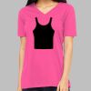 Missy's Relaxed Jersey Short-Sleeve V-Neck T-Shirt Thumbnail