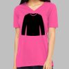 Missy's Relaxed Jersey Short-Sleeve V-Neck T-Shirt Thumbnail