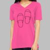 Missy's Relaxed Jersey Short-Sleeve V-Neck T-Shirt Thumbnail