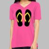 Missy's Relaxed Jersey Short-Sleeve V-Neck T-Shirt Thumbnail