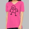 Missy's Relaxed Jersey Short-Sleeve V-Neck T-Shirt Thumbnail